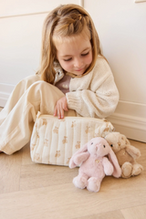 Snuggle Bunnies SB-PenKey-Blo Breloque pour sac - Pénélope le lapin - Blossom - Snuggle Bunnies vendu par Veille sur toi