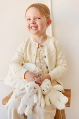 Snuggle Bunnies SB-PenKey-Sun Breloque pour sac - Pénélope le lapin - Sunshine - Snuggle Bunnies vendu par Veille sur toi