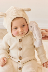 Snuggle Bunnies SB-PenLit-Bei Peluche petite Pénélope le lapin - Beige - Snuggle Bunnies vendu par Veille sur toi