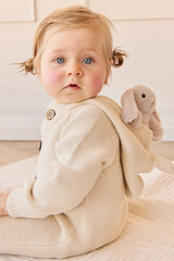 Snuggle Bunnies SB-PenLit-Bei Peluche petite Pénélope le lapin - Beige - Snuggle Bunnies vendu par Veille sur toi