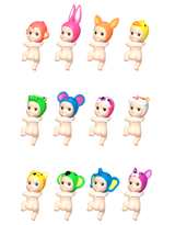 Sonny Angel SAS-65911 Sonny Angel Hippers regard vers l'arrière - Figurine mystère - Sonny Angel Default vendu par Veille sur toi