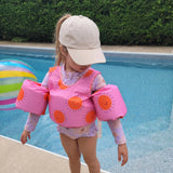 Sunnies ⚜ FLO-SOLEILS-01 Flotteur pour enfant - Soleils à l’aube - Sunnies vendu par Veille sur toi