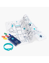 Super Petit 5370039 Ensemble de Coloriage en Silicone - Château - Super Petit vendu par Veille sur toi