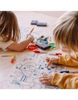 Super Petit 5370039 Ensemble de Coloriage en Silicone - Château - Super Petit vendu par Veille sur toi