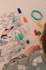 Super Petit 5370071 Ensemble de Coloriage en Silicone - Barrière de Corail - Super Petit vendu par Veille sur toi