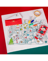 Super Petit 5370239 Ensemble de Coloriage en Silicone - Le Village de Noël - Super Petit vendu par Veille sur toi