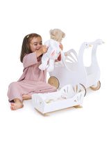 Tender Leaf Toys TL8106 Lit en bois - Doux cygne - Tender Leaf vendu par Veille sur toi