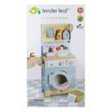 Tender Leaf Toys TL8209 Meuble de buanderie en bois - Tender Leaf Toys vendu par Veille sur toi