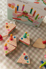 Tender Leaf Toys TL8282 Gâteau d'anniversaire arc-en-ciel - Tender Leaf Toys vendu par Veille sur toi
