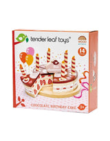 Tender Leaf Toys TL8283 Gâteau d'anniversaire au chocolat - Tender Leaf Toys vendu par Veille sur toi