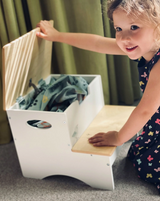 Tender Leaf Toys TL8808 Marchepied en bois - Forêt - Tender Leaf Toys vendu par Veille sur toi