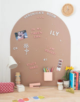 The Type Set Co. AMWD-LG-ML Tableau magnétique autocollant - Érable - The Type Set Co. Large vendu par Veille sur toi