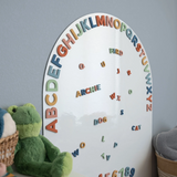 The Type Set Co. AMWD-LG-PW Tableau magnétique autocollant - Blanc - The Type Set Co. vendu par Veille sur toi