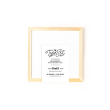 The Type Set Co. B1212PW Tableau magnétique - Blanc - The Type Set Co. 12 x 12" vendu par Veille sur toi