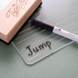 The Type Set Co. CARC-FWPB Tableau en acrylique effaçable - The Type Set Co. vendu par Veille sur toi