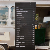 The Type Set Co. SL1SSPW Ensemble de lettres et chiffres magnétiques - Majuscules Blanc - The Type Set Co. vendu par Veille sur toi