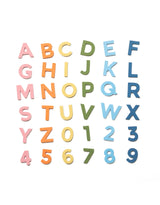 The Type Set Co. SL2SS36MRM Ensemble de 36 lettres et chiffres magnétiques - Majuscules Arc-en-ciel mode - The Type Set Co. vendu par Veille sur toi