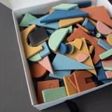 The Type Set Co. SMS198MRD Ensemble de 198 formes magnétiques - Arc-en-ciel de rêve - The Type Set Co. vendu par Veille sur toi