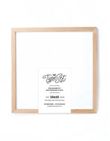 The Type Set Co. Tableau magnétique - Blanc - The Type Set Co. vendu par Veille sur toi