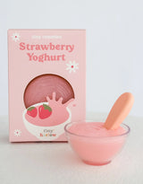 Tiny Harlow TH-BOWL-STRAW Ensemble Tiny Tummies - Bol de yogourt aux fraises - Tiny Harlow vendu par Veille sur toi