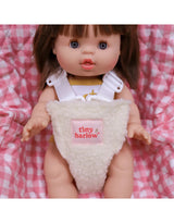 Tiny Harlow TH-CAPS-PIGING-2023 Coquille pour poupée - Vichy rose - Tiny Harlow vendu par Veille sur toi