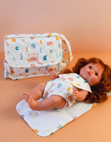 Tiny Harlow TTLNA Ensemble Sac à Langer pour Poupée - Soupe alphabet - Tiny Harlow vendu par Veille sur toi