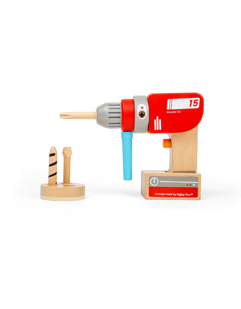 Perceuse en bois - Bigjigs