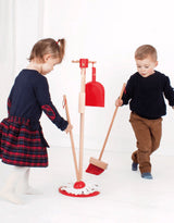 Ensemble de nettoyage pour enfant - Rouge - Bigjigs