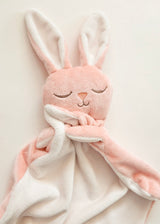 Veille sur toi ⚜ DD-001-04 Doudou Lapine - Marguerite endormie rose - Veille sur toi vendu par Veille sur toi