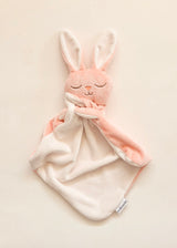 Veille sur toi ⚜ DD-001-04 Doudou Lapine - Marguerite endormie rose - Veille sur toi vendu par Veille sur toi
