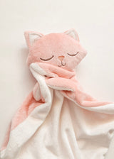 Veille sur toi ⚜ DD-028-00 Doudou Chat - Charlotte endormie rose - Veille sur toi vendu par Veille sur toi