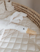 Veille sur toi ⚜ DD-030-00 Doudou Oie - Odile crème - Veille sur toi vendu par Veille sur toi