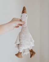 Veille sur toi ⚜ DD-030-01 Doudou Oie - Gilbert sable - Veille sur toi vendu par Veille sur toi