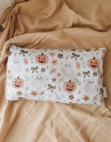Veille sur toi ⚜ Ensemble duo taie et oreiller pour enfant Halloween 2026 - Fantôme et citrouille - Veille sur toi vendu par Veille sur toi