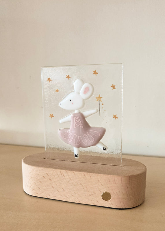 Veille sur toi ⚜ Lampe de table - Anna la souris ballerine - Veille sur toi vendu par Veille sur toi