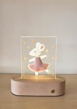 Veille sur toi ⚜ Lampe de table - Anna la souris ballerine - Veille sur toi vendu par Veille sur toi