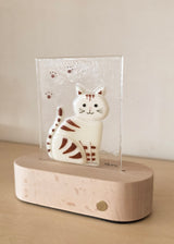 Veille sur toi ⚜ Lampe de table - Chat Sammy - Veille sur toi vendu par Veille sur toi