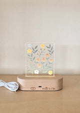 Veille sur toi ⚜ Lampe de table - Fleurs délicates - Veille sur toi vendu par Veille sur toi