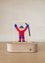 Veille sur toi ⚜ Lampe de table - Joueur de hockey - Veille sur toi vendu par Veille sur toi