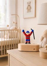 Veille sur toi ⚜ Lampe de table - Joueur de hockey - Veille sur toi vendu par Veille sur toi
