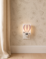 Veille sur toi ⚜ VL-057-01 Veilleuse - Balade en montgolfière - Rose antique - Veille sur toi vendu par Veille sur toi