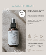 Veille sur toi ⚜ VST-ASSAINISSEUR Gamme nettoyante - Assainisseur d'air - 125 ml - Veille sur toi & Planette vendu par Veille sur toi