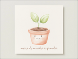 Veille sur toi ⚜ VST-CARTE-051 Carte de souhaits - Grandir - Veille sur toi vendu par Veille sur toi