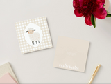 Veille sur toi ⚜ VST-CARTE-052 Carte de souhaits - Mouton - Veille sur toi vendu par Veille sur toi