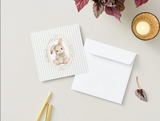 Veille sur toi ⚜ VST-CARTE-053 Carte de souhaits - Lapin - Veille sur toi vendu par Veille sur toi