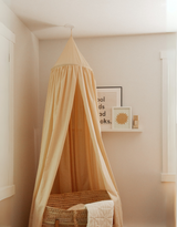 Veille sur toi ⚜ VST-CIEL-TOILE-BEIGE Ciel de lit en coton - Beige - Veille sur toi vendu par Veille sur toi