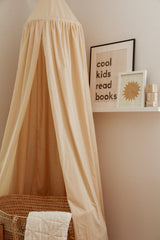 Veille sur toi ⚜ VST-CIEL-TOILE-BEIGE Ciel de lit en coton - Beige - Veille sur toi vendu par Veille sur toi