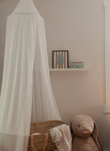 Veille sur toi ⚜ VST-CIEL-VOILE-BLANC Ciel de lit en voile - Blanc - Veille sur toi vendu par Veille sur toi