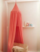 Veille sur toi ⚜ VST-CIEL-VOILE-ROSE Ciel de lit en voile - Rose antique - Veille sur toi vendu par Veille sur toi