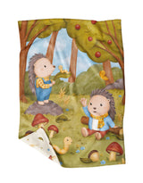 Veille sur toi ⚜ VST-CV-JAUNEPOP Ma p'tite couverte - Petits hérissons par Jaune Pop - Veille sur toi vendu par Veille sur toi